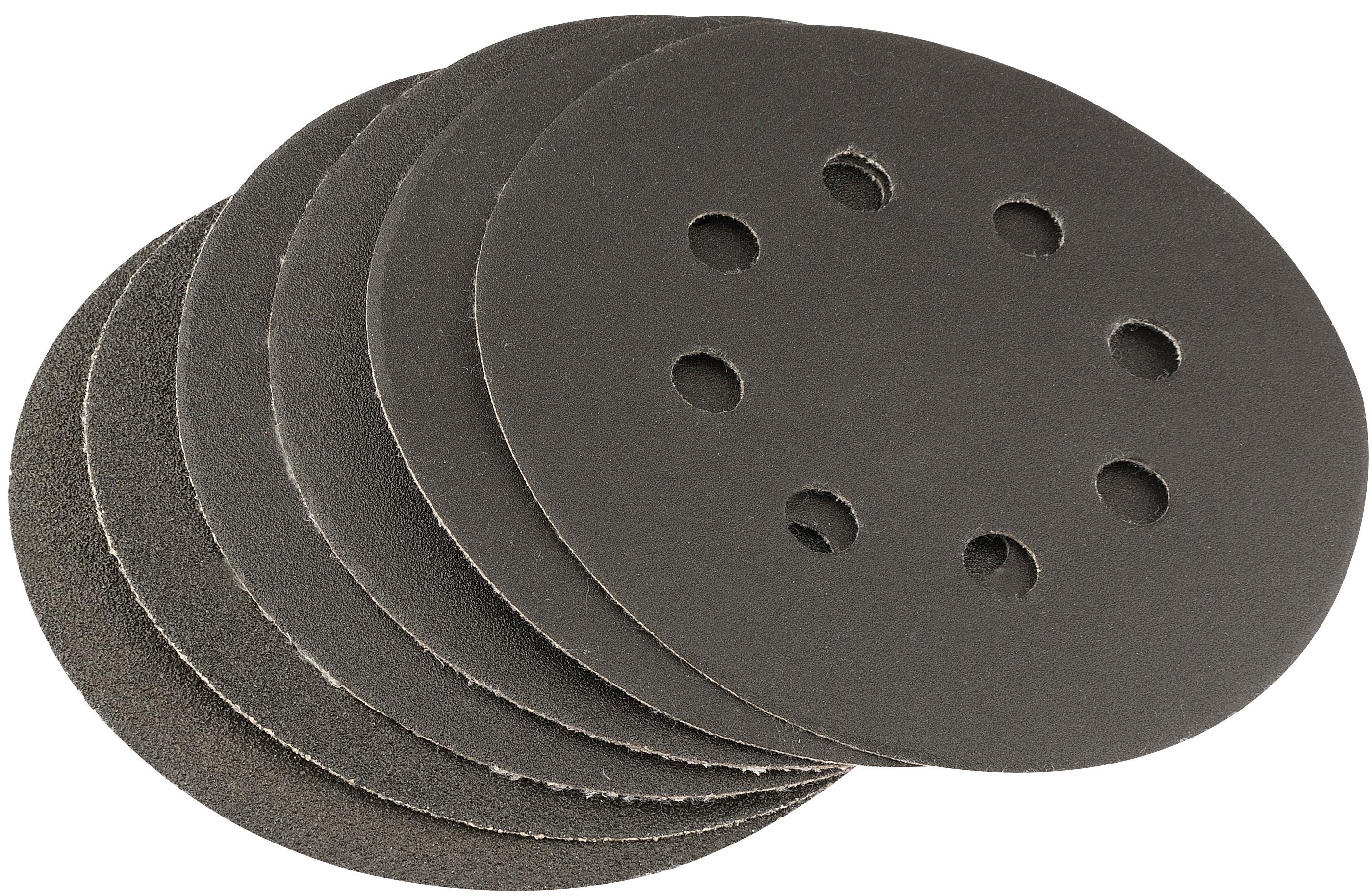 Draper 6 Piece Hook And Loop 125Mm Sanding Discs