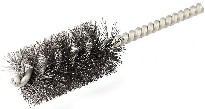 Wire brush clearance