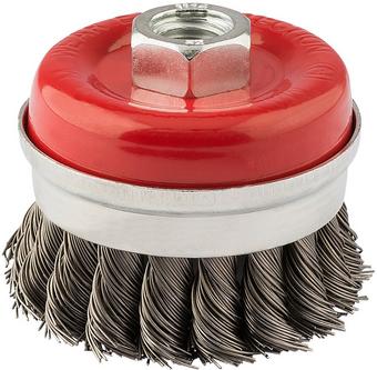 Draper 60mm Twist Knot Wire Cup Brush