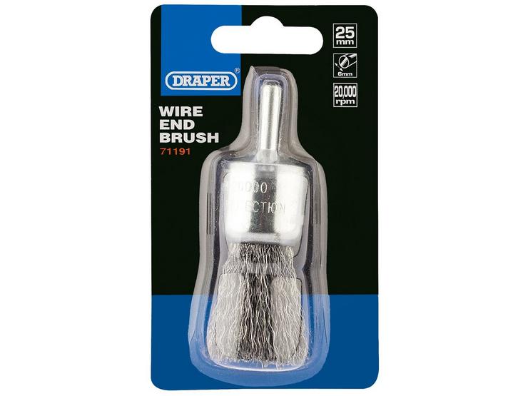 Draper 25mm Wire End Brush
