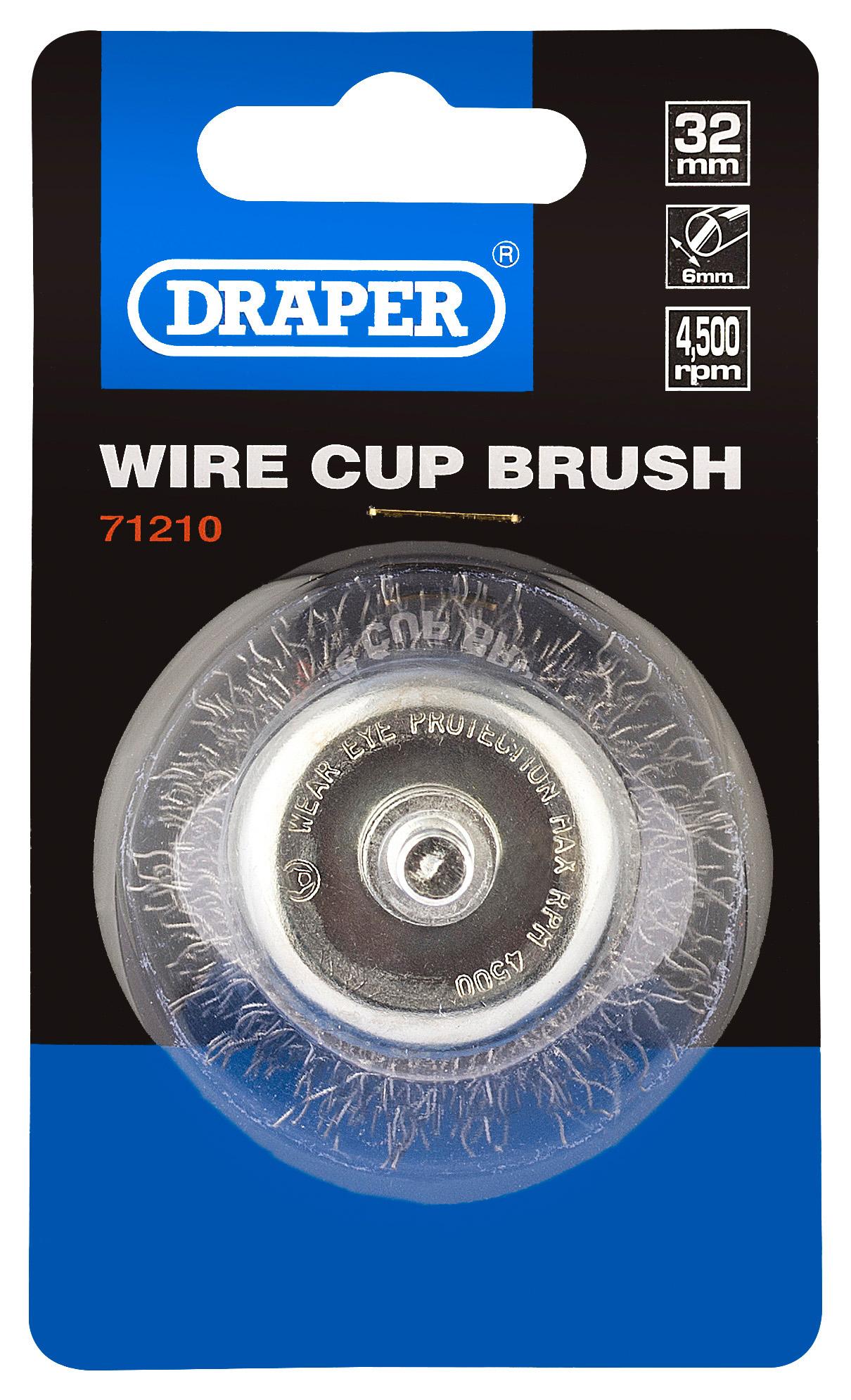 Draper 32mm Wire Cup Brush