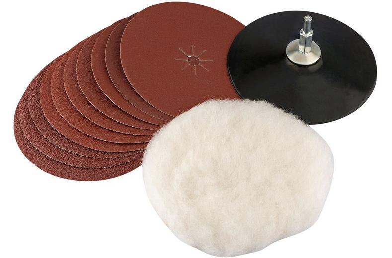 Draper 125mm Sanding and Polishing Kit Draper 125mm Sanding and Polishing Kit