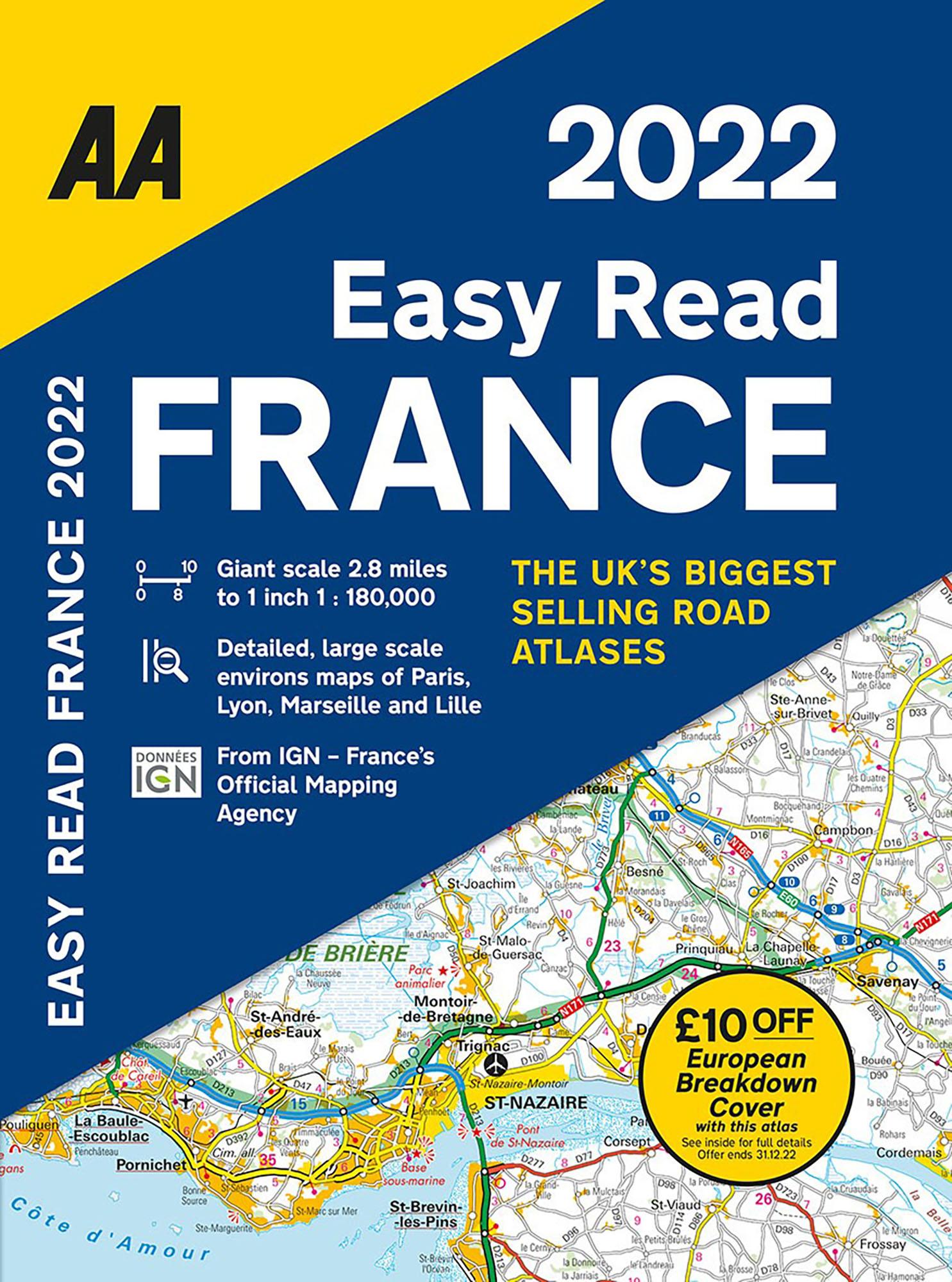 Easy Read Atlas France 2022