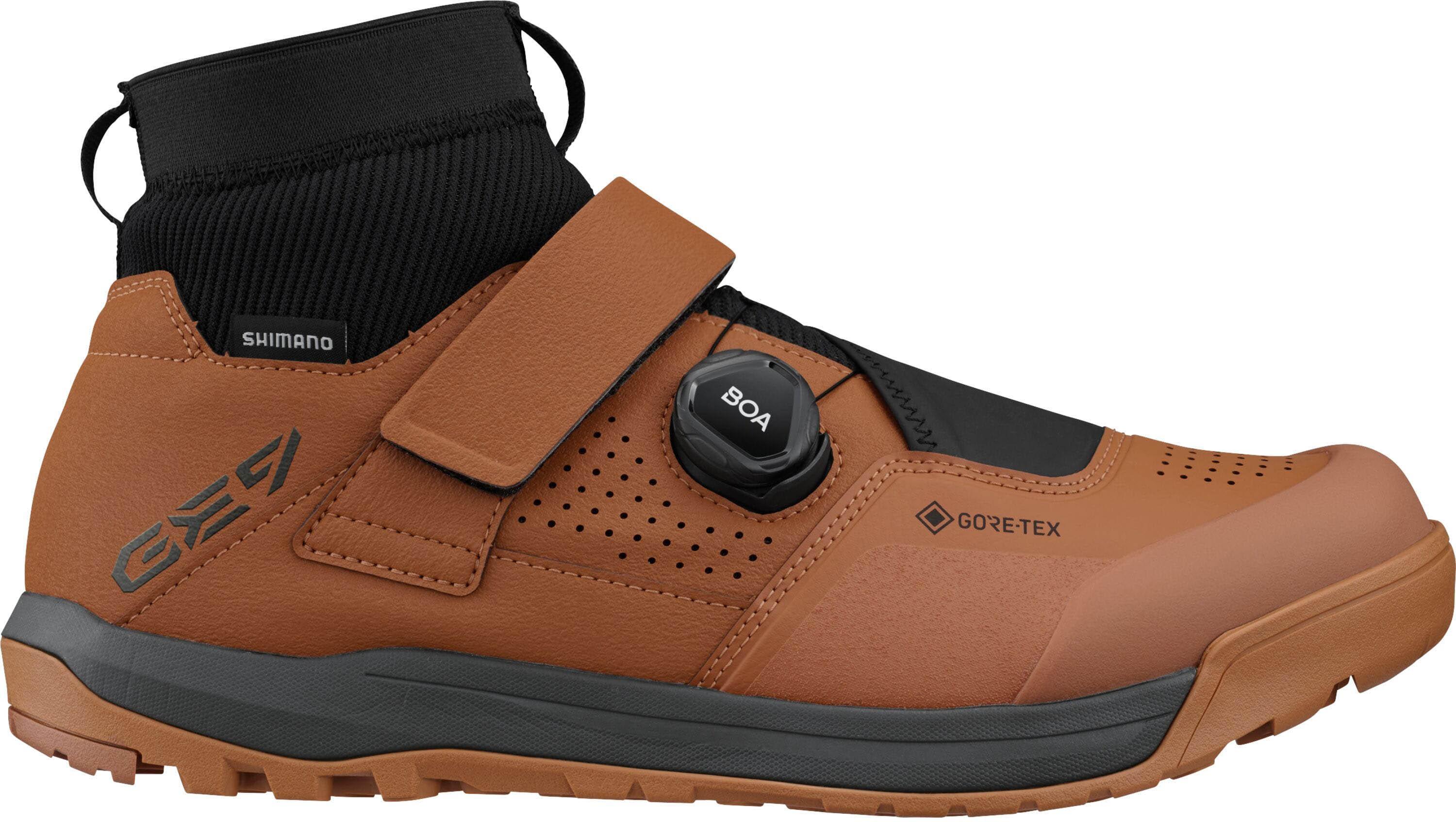 Shimano GE9 Gore-Tex Shoes Oak Brown 42