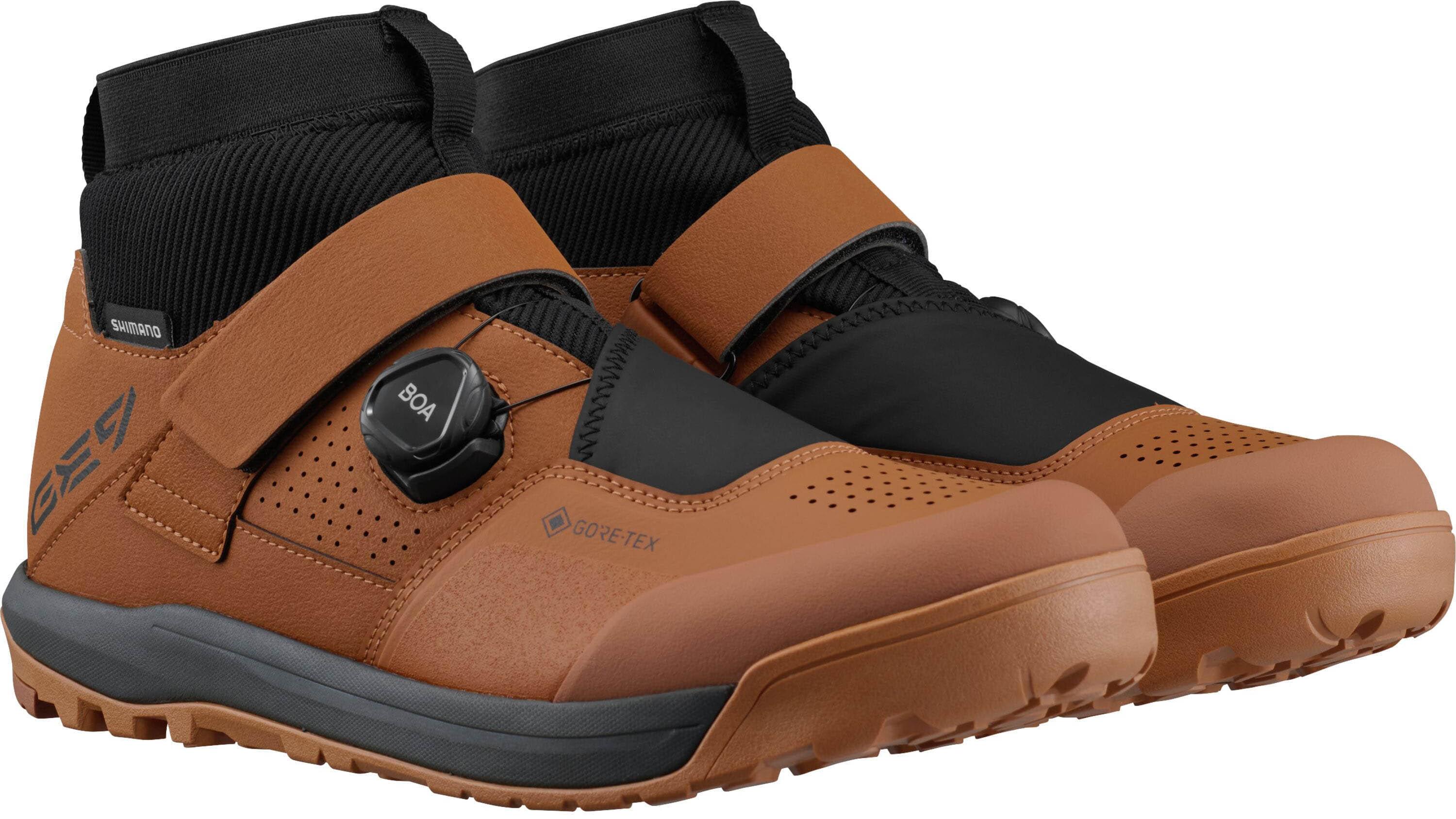 Shimano GE9 Gore-Tex Shoes Oak Brown 42