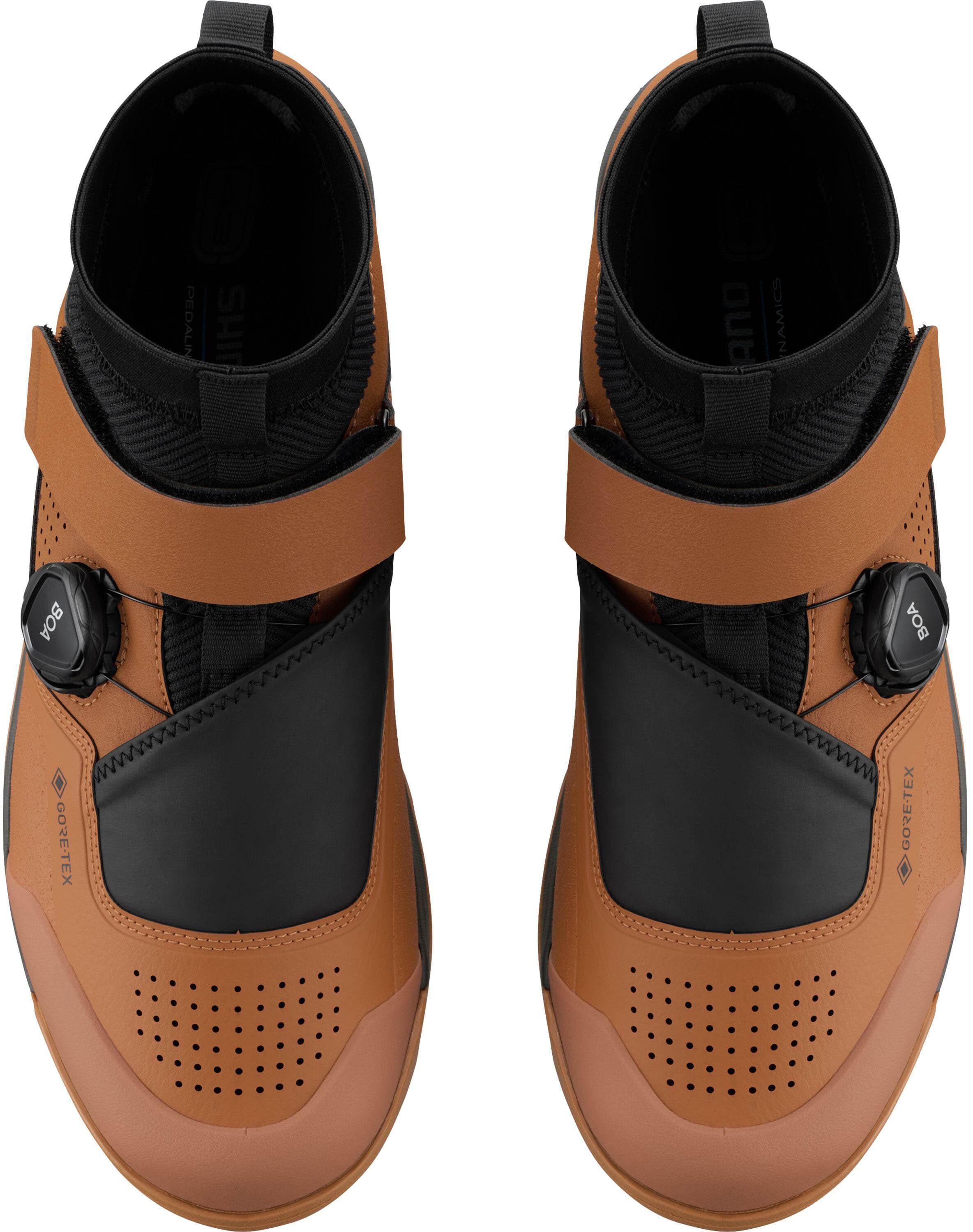 Shimano GE9 Gore-Tex Shoes Oak Brown 42