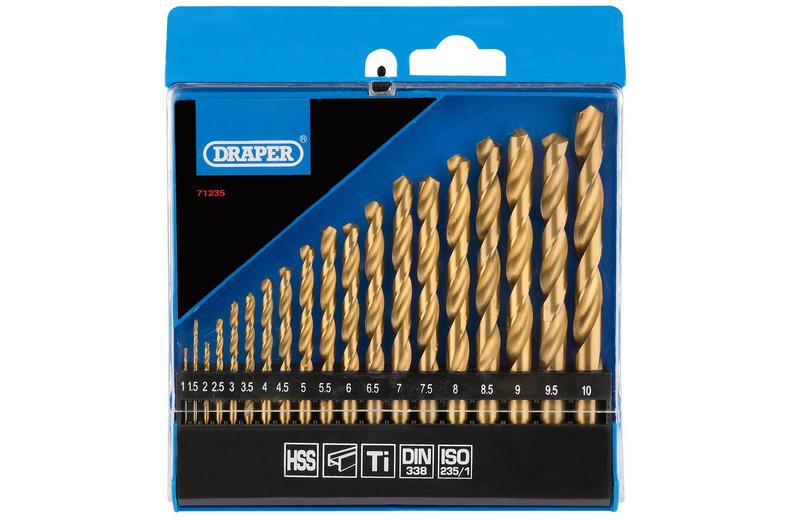 Draper 19 Piece HSS Drill Set Draper 19 Piece HSS Drill Set