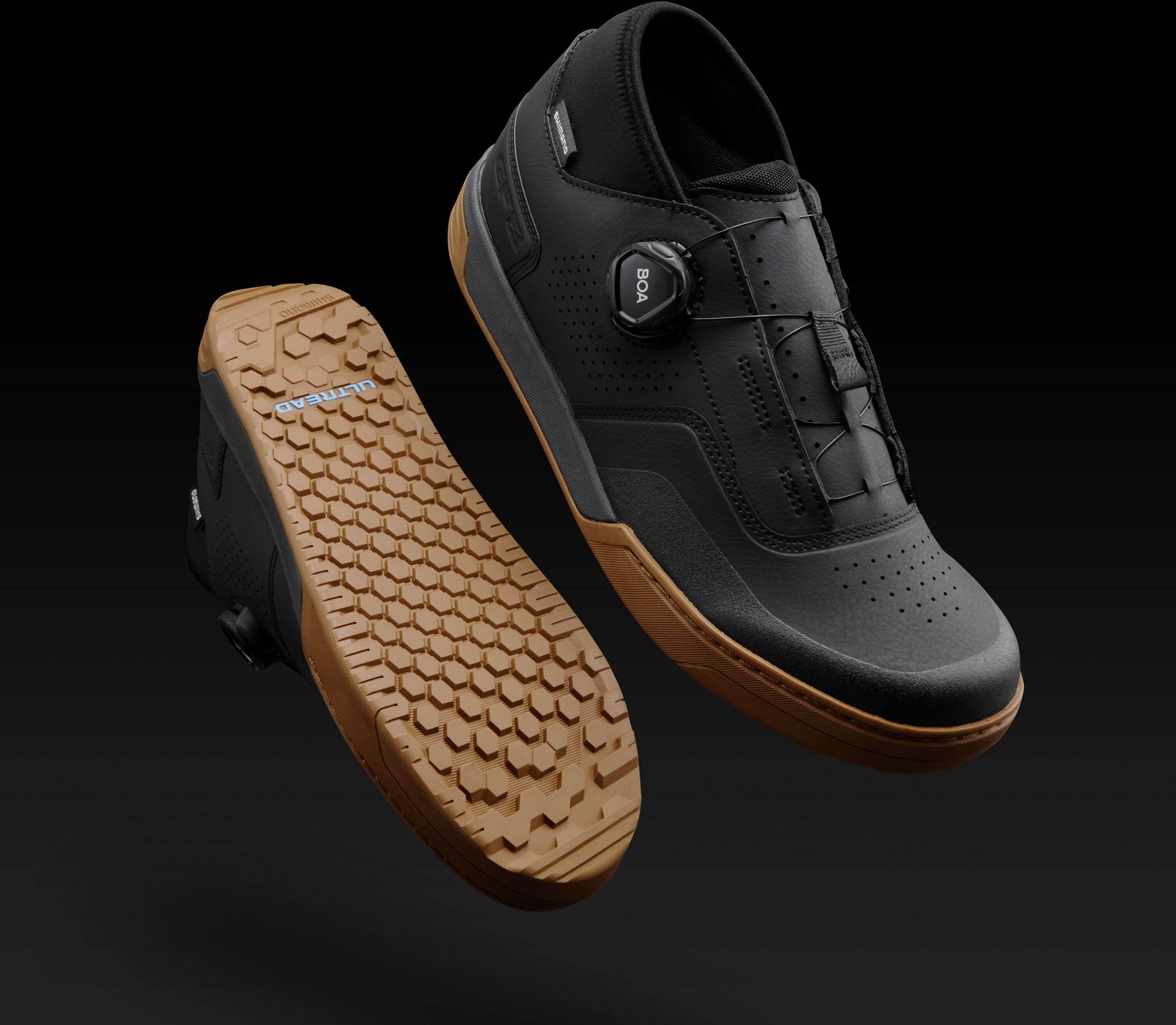 Shimano GF8 Shoes Black/Amber