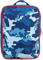 Halfords Insulated Lunch Bag Blue Camo