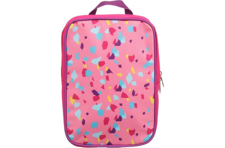 Halfords Insulated Lunch bag Pink Terrazzo Halfords Insulated Lunch bag Pink Terrazzo