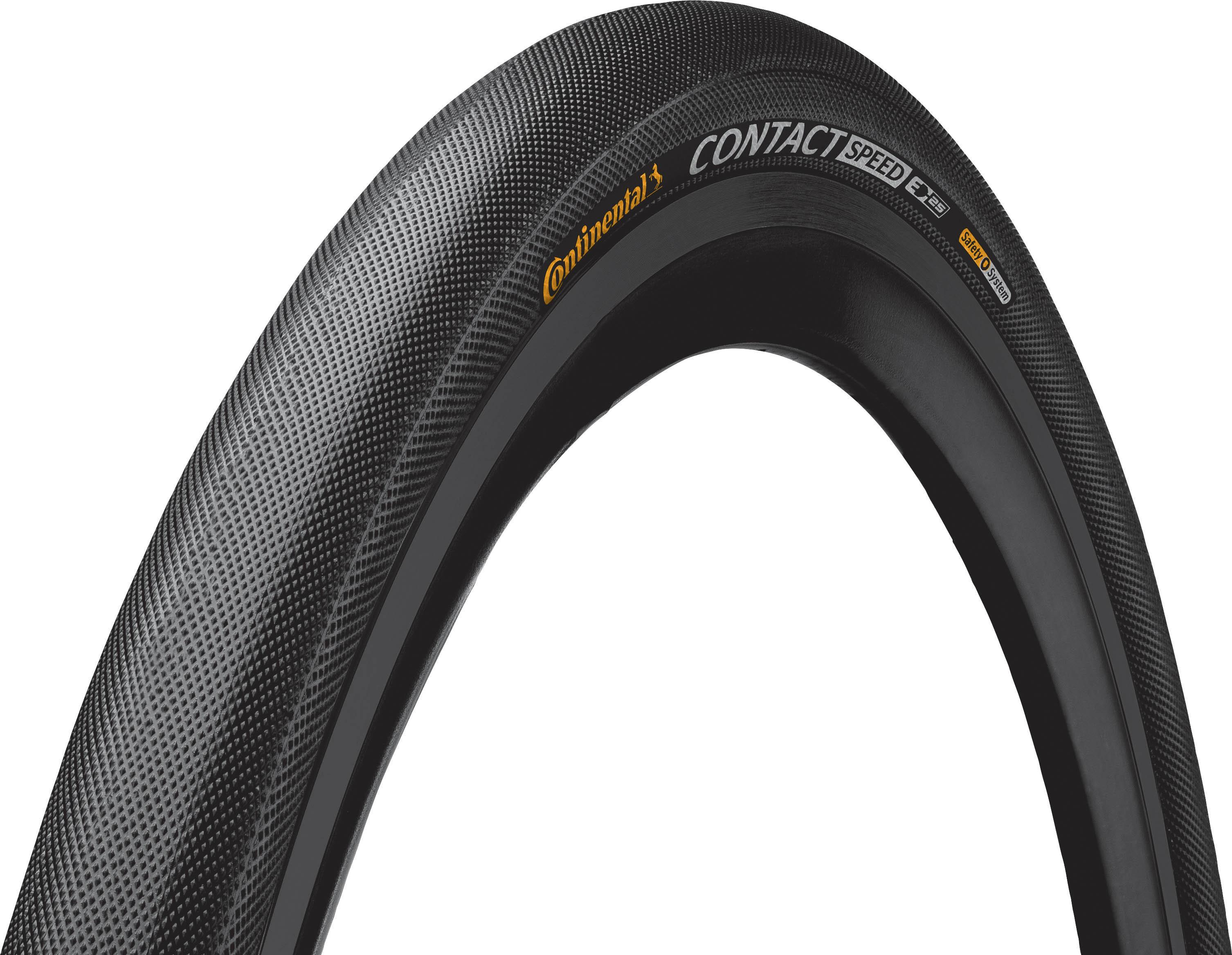Continental Contact Speed Bike Tyre, Black/Black 700x37c