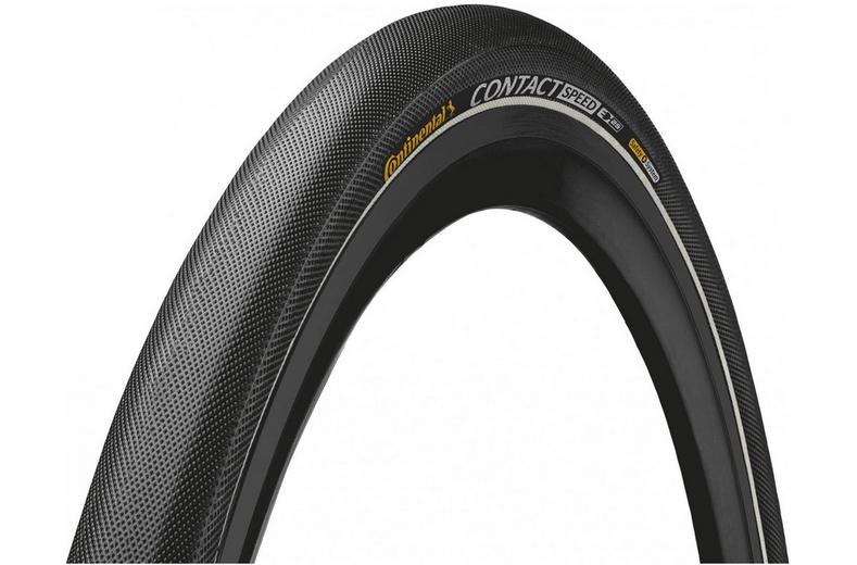 Continental Contact Speed Bike Tyre, Black/Black 700x32c Continental Contact Speed Bike Tyre, Black/Black 700x32c