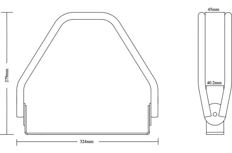 Halfords Cycle Wall Rack Halfords Cycle Wall Rack