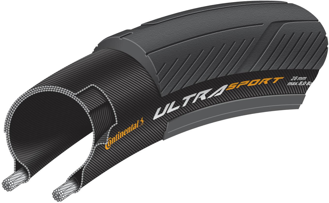 Continental Ultra Sport III Folding Bike Tyre