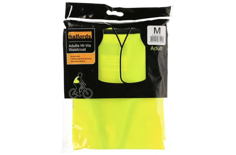 Halfords Adults Hi Vis Waistcoat Halfords Adults Hi Vis Waistcoat