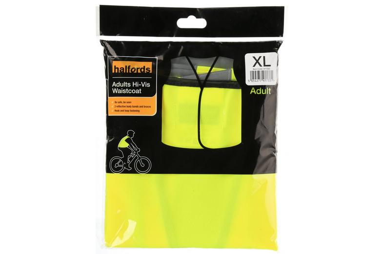 Halfords Adults Hi Vis Waistcoat Halfords Adults Hi Vis Waistcoat