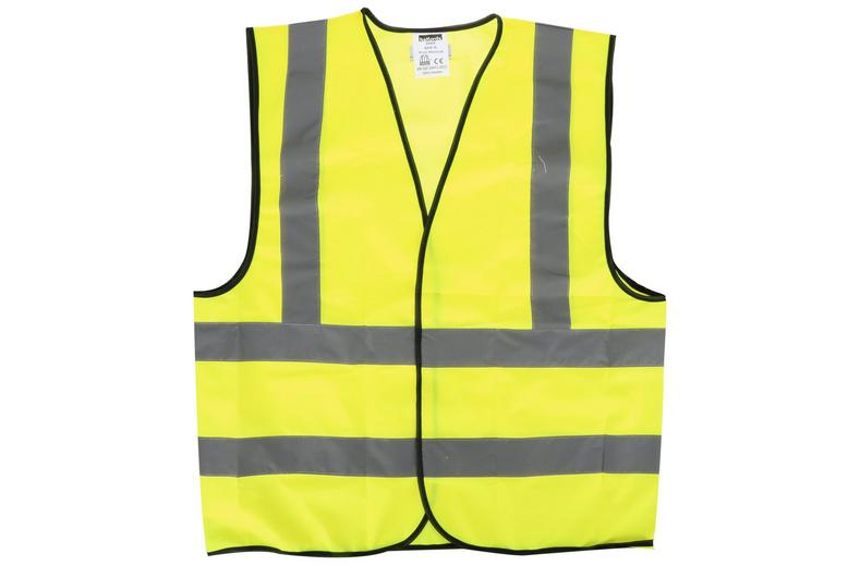 Halfords Adults Hi Vis Waistcoat Halfords Adults Hi Vis Waistcoat
