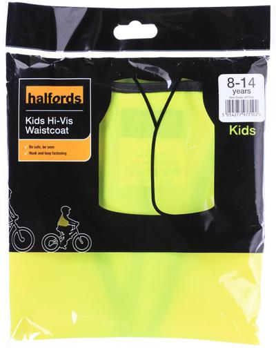 Halfords Kids Hi Vis Waistcoat Halfords Kids Hi Vis Waistcoat