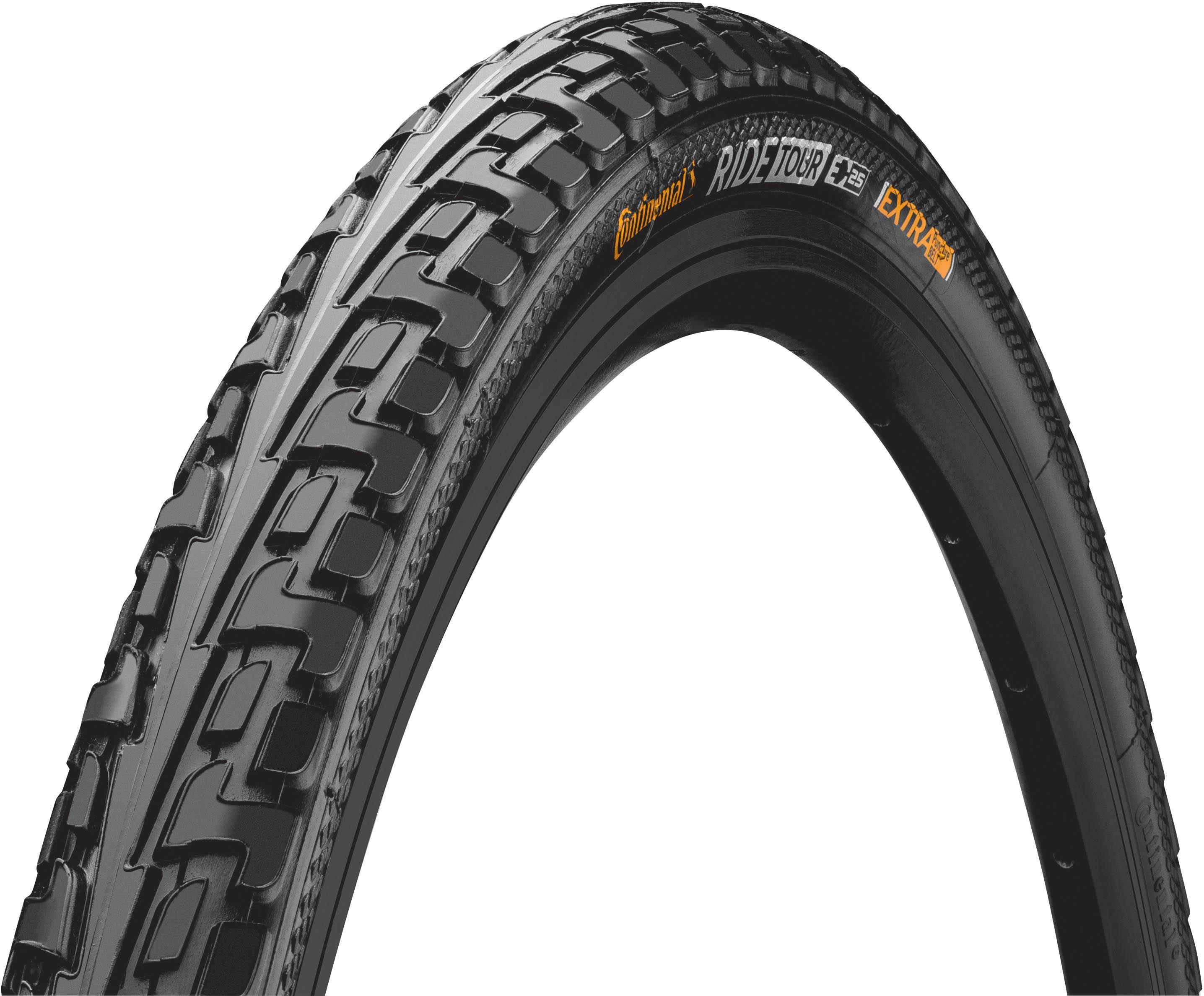 Continental Ride Tour Bike Tyre, Black/Black 20x1.75"