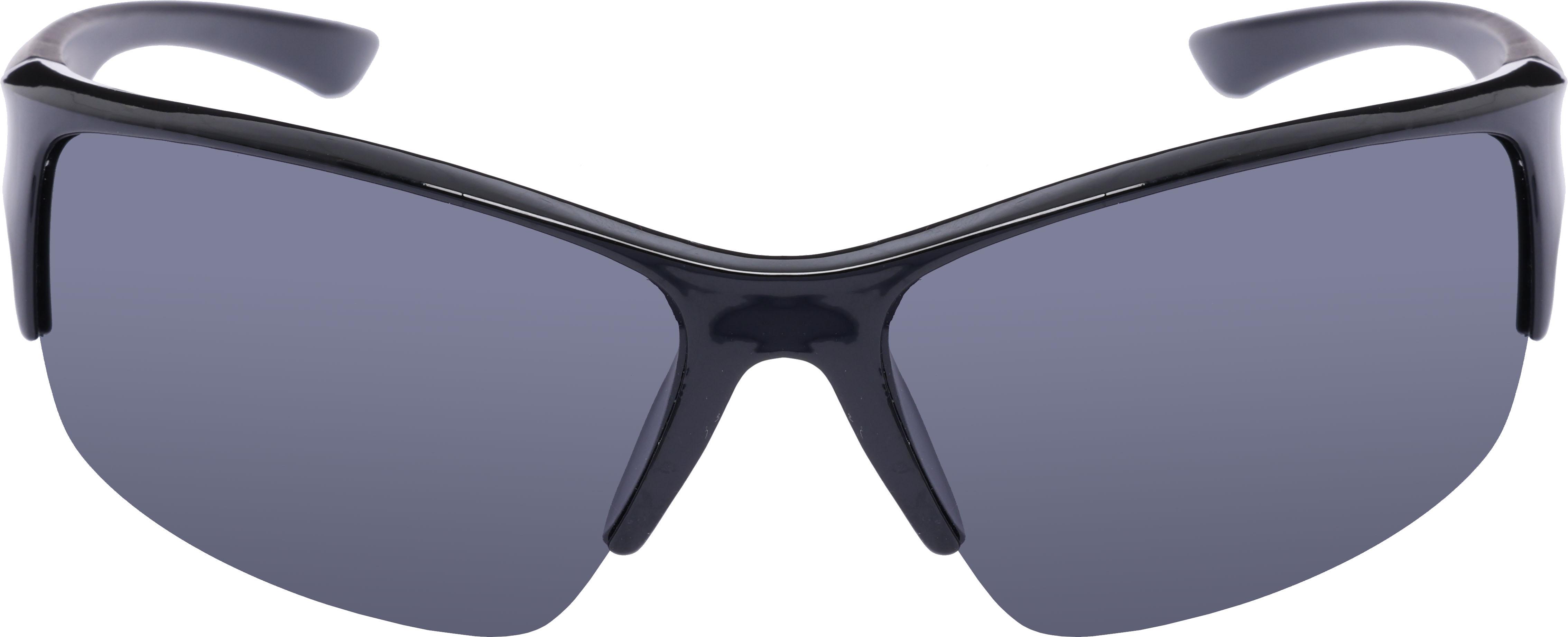 Halfords Half Frame Sunglasses Black