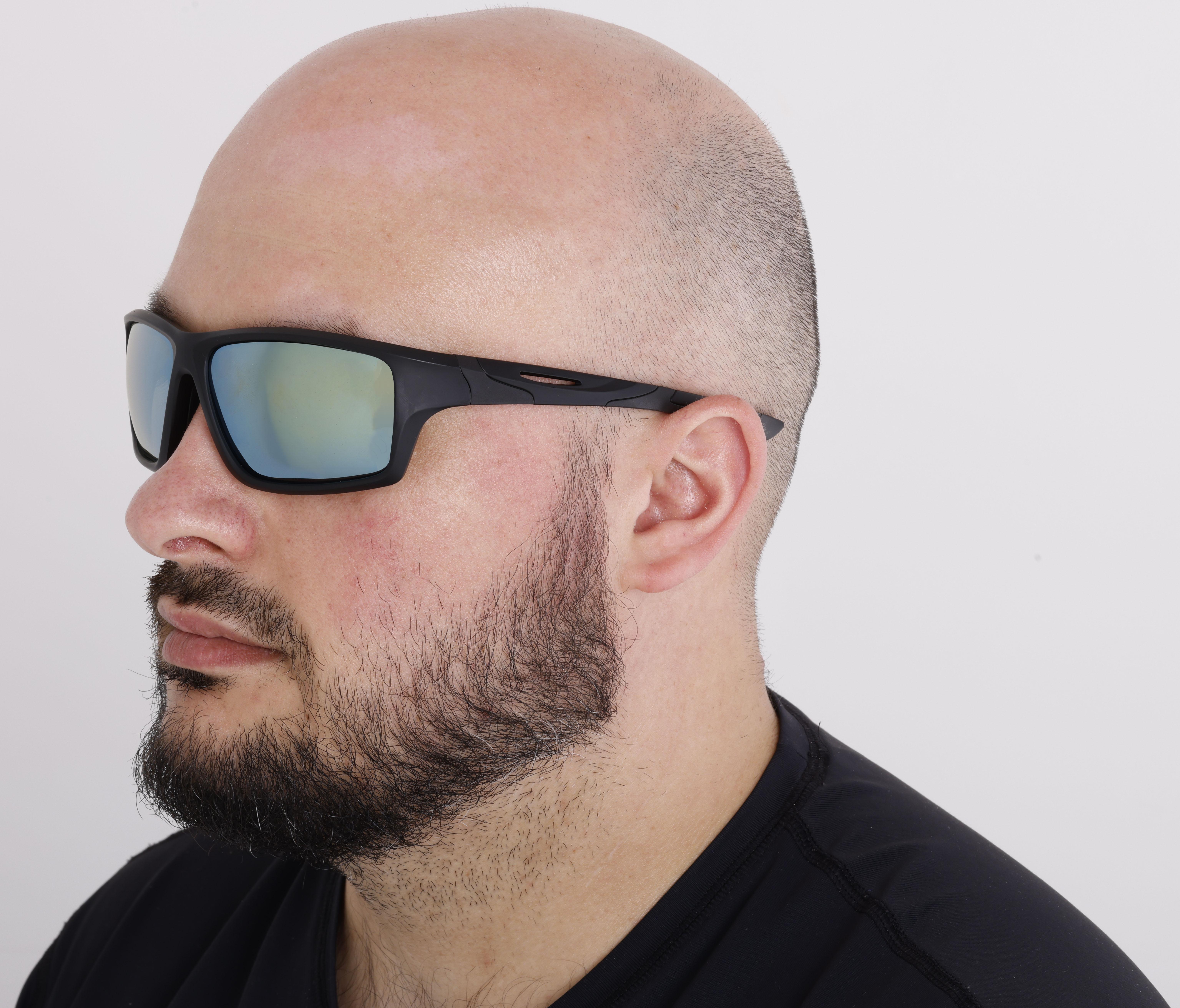 Halfords Polarised Sunglasses Black Yellow