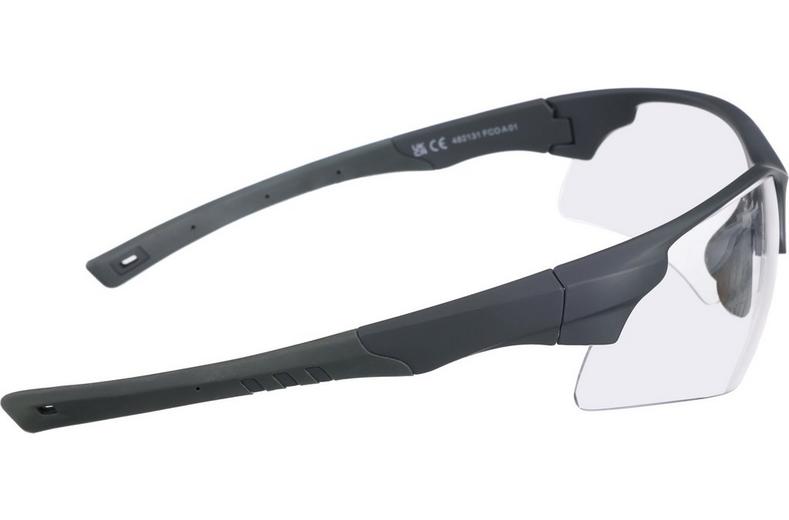 Halfords Half Frame Clear Cycling Glasses Halfords Half Frame Clear Cycling Glasses