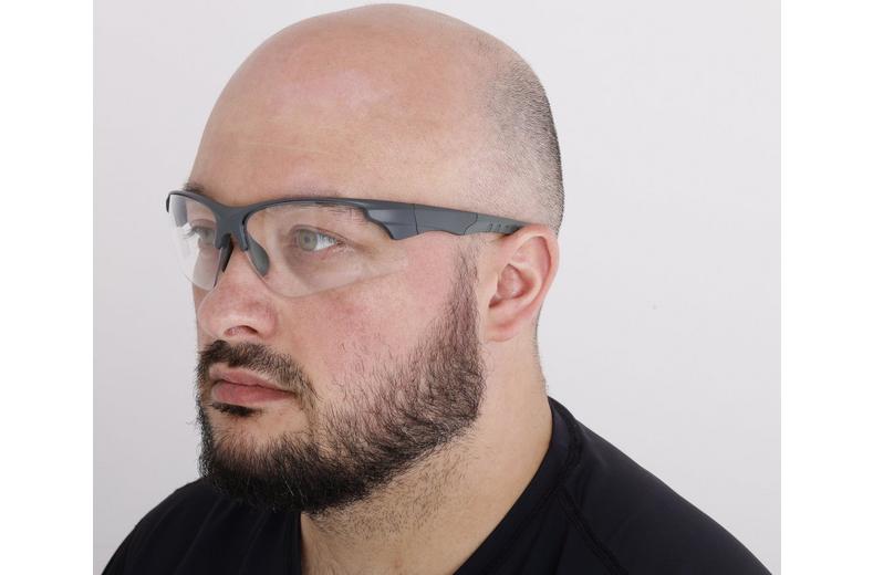 Halfords Half Frame Clear Cycling Glasses Halfords Half Frame Clear Cycling Glasses