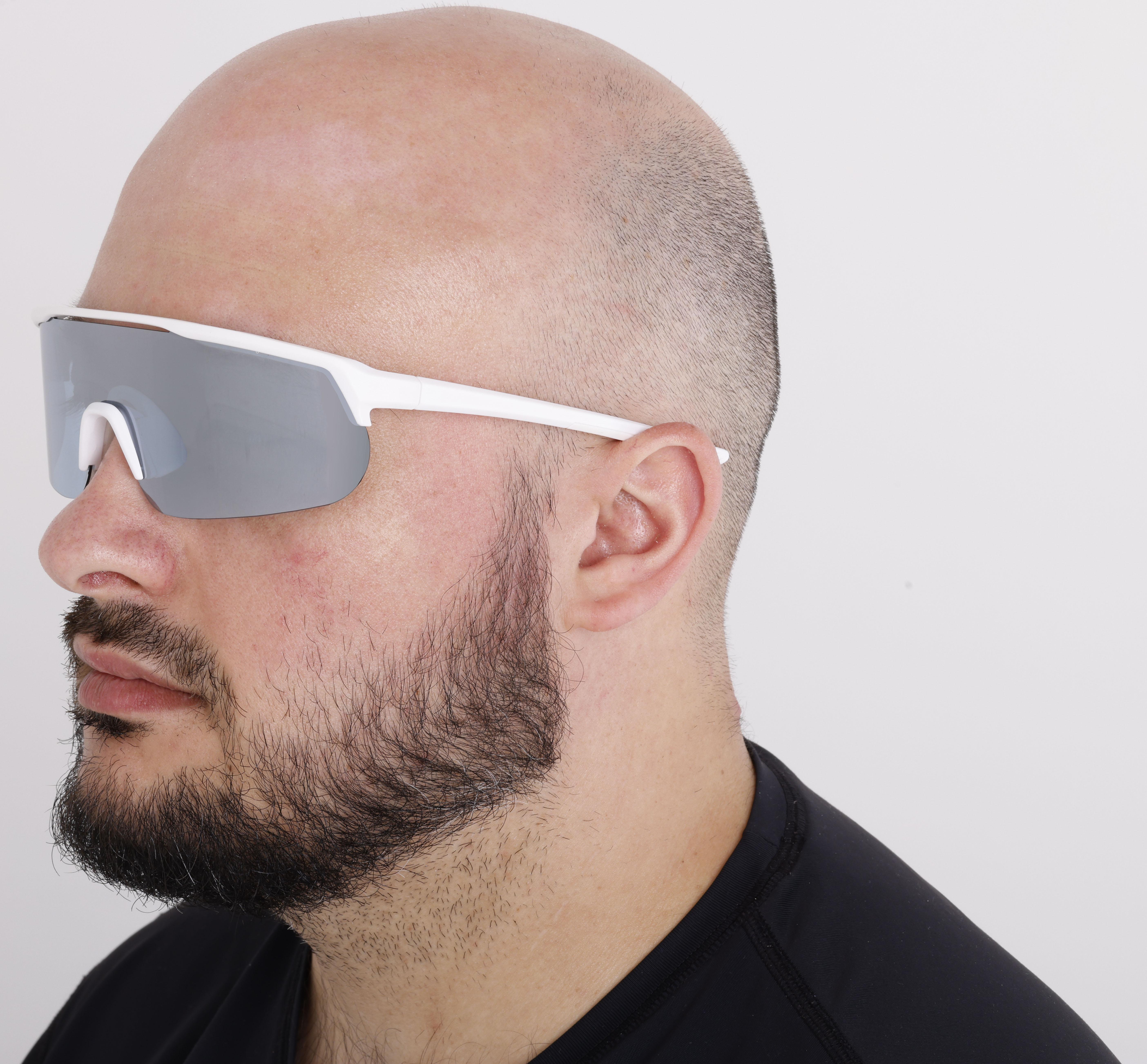 Halfords Adv Polarised Sunglasses White