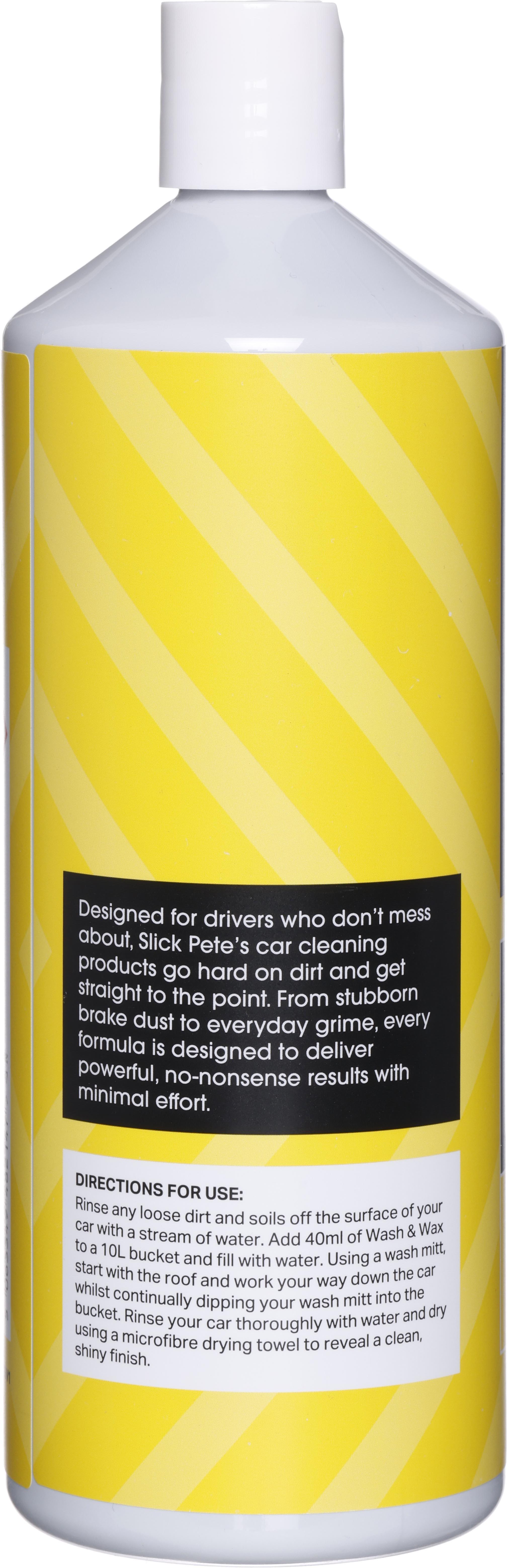 Slick Pete's Wash and Wax + Wash Mitt Bundle
