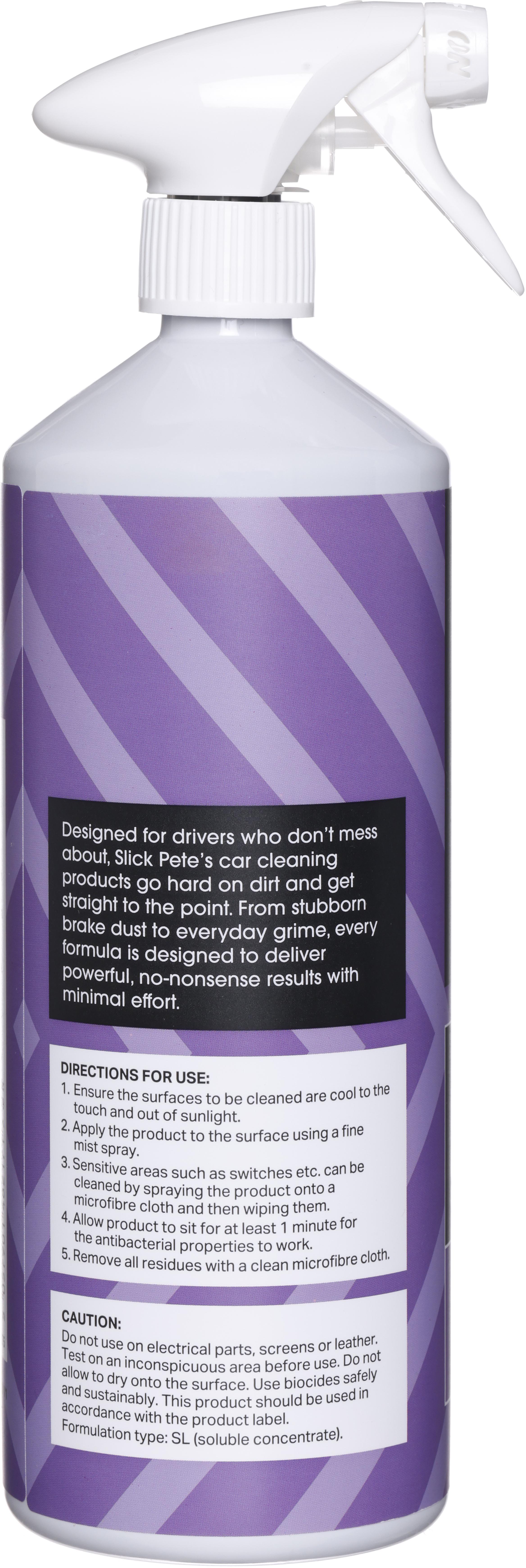 Slick Pete's Dash Cleaner + Microfibre Cloth Bundle