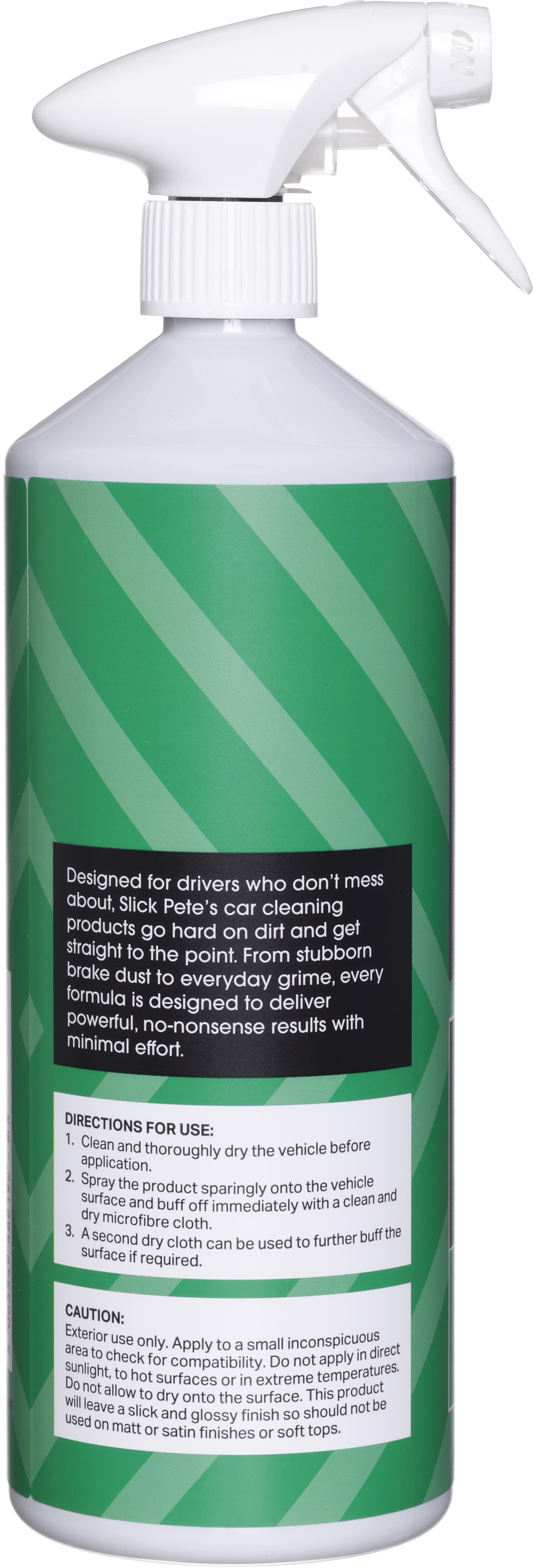 Slick Pete's Spray Wax + Microfibre Cleaning Kit Bundle