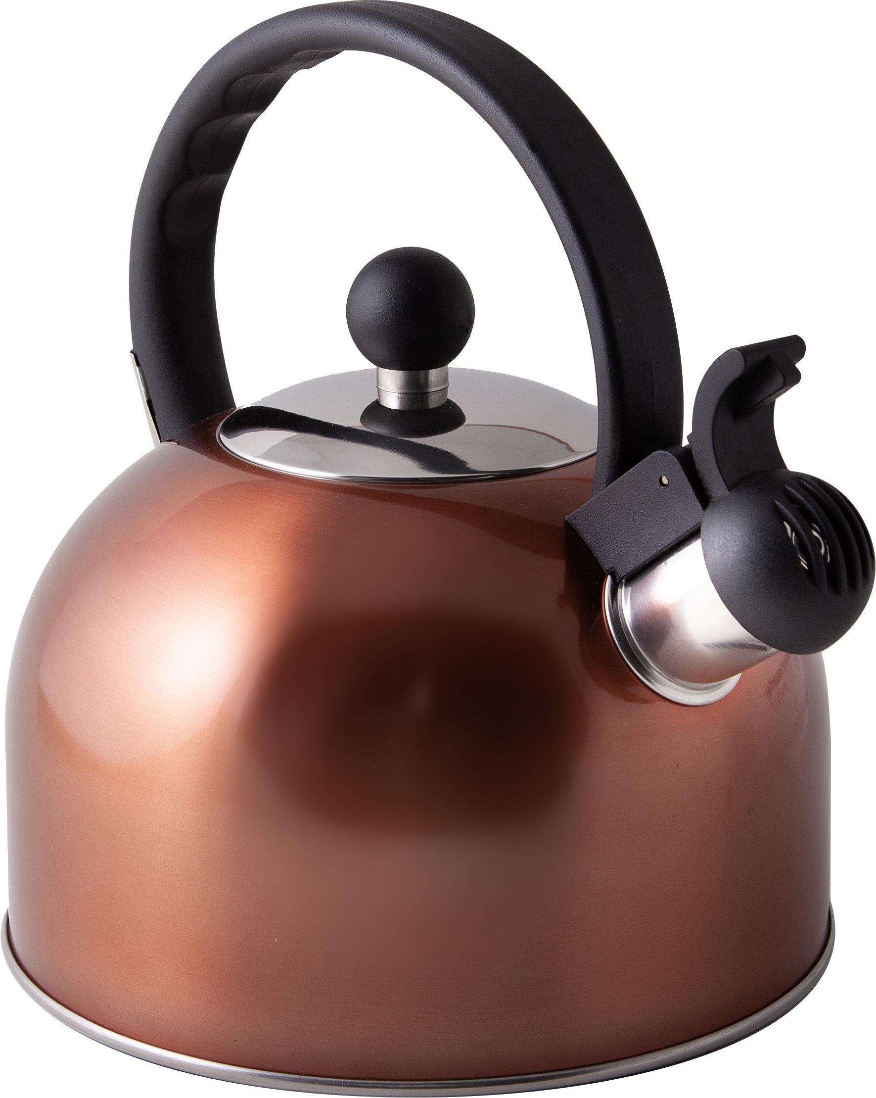 2 Litre Copper Stainless Steel Whistling Kettle