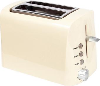 Toast it Toaster 240v/950w Cream