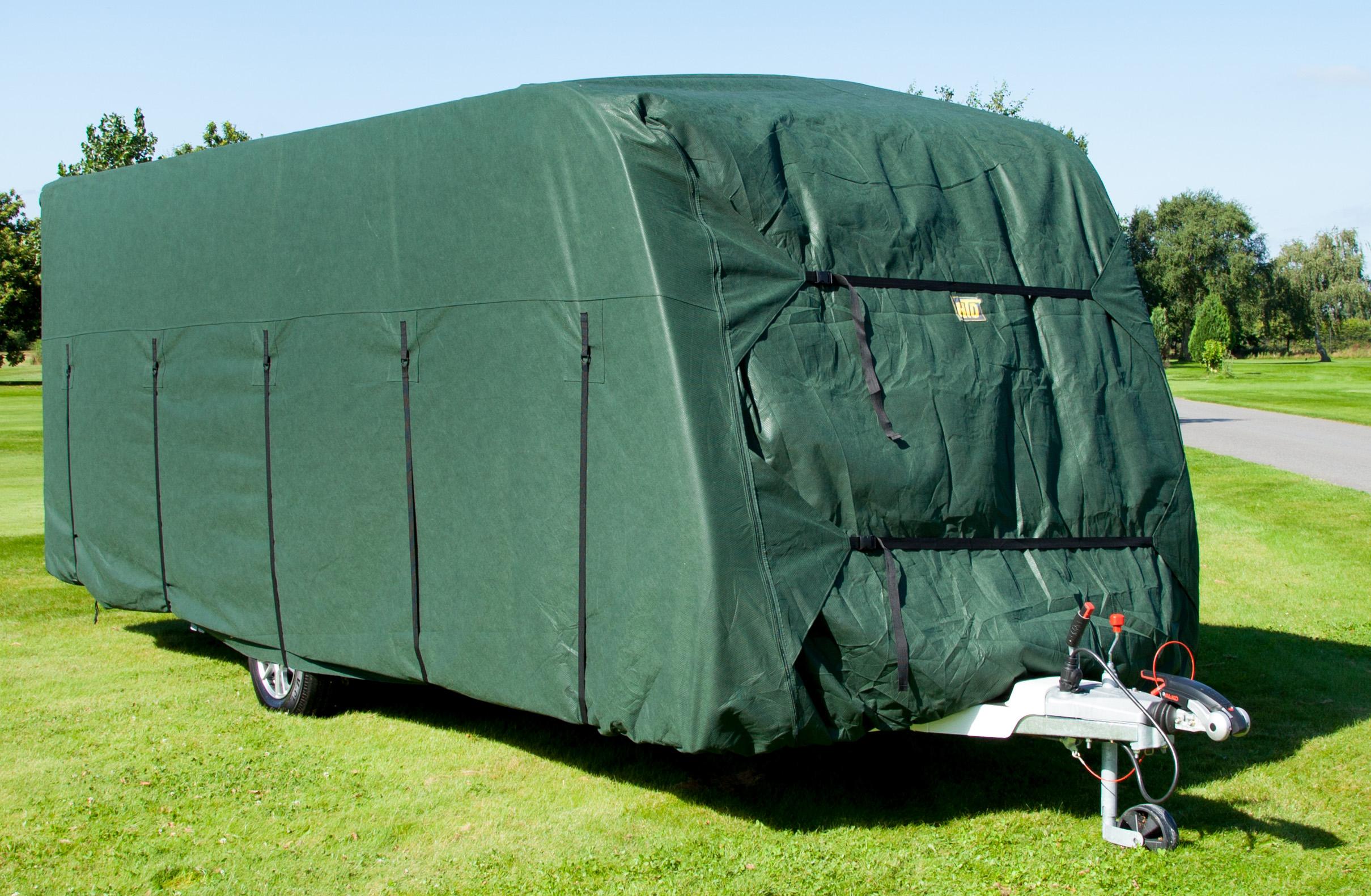 Caravan cover 550 (600cm - 213cm wide) Green