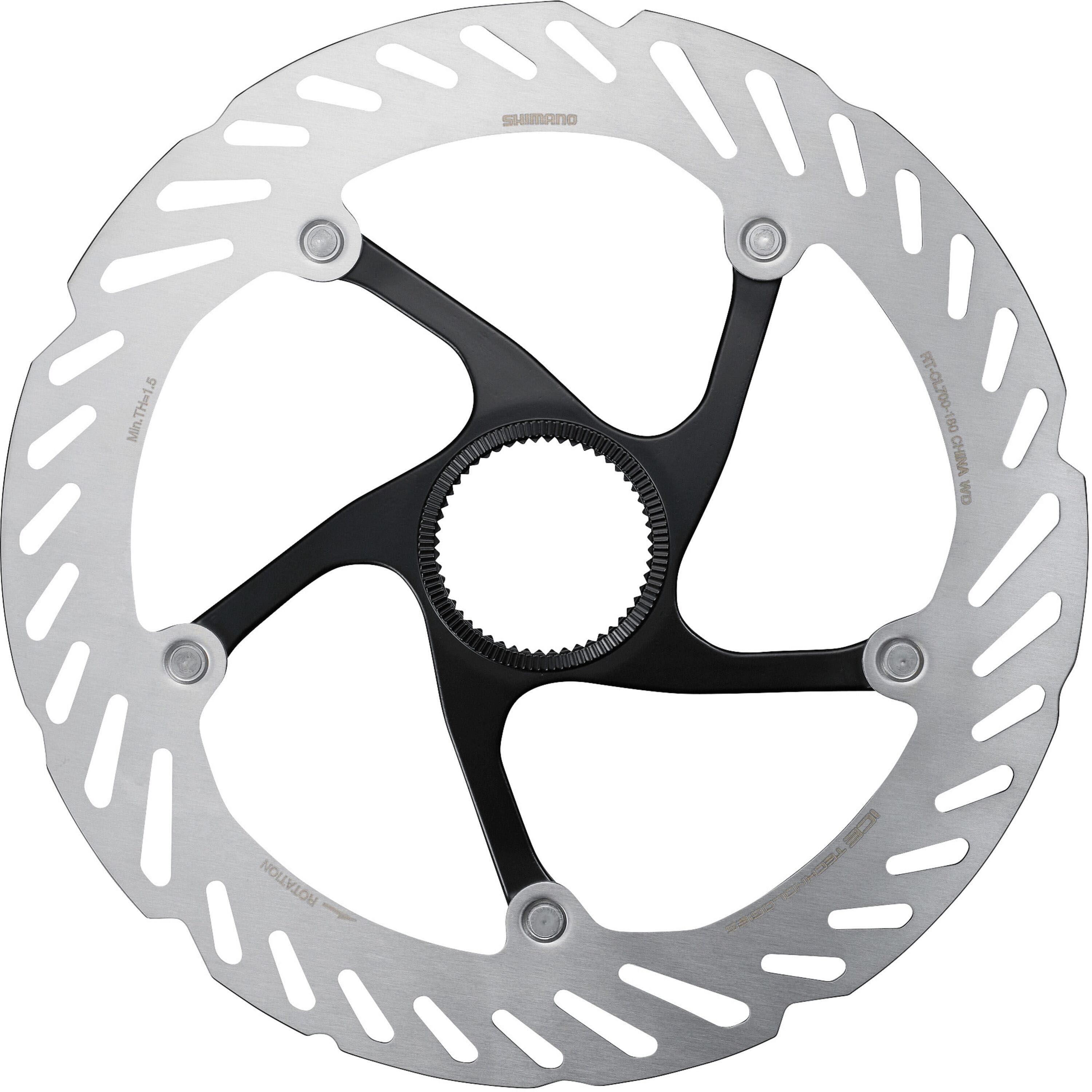 Halfords Shimano RT-CL700 Disc Brake Rotor with Internal Lockring, 180mm | Pricematch, Extra 8% off for BC Members, Free Bike Health Check, Cycle2Work Scheme & 0% APR Finance.