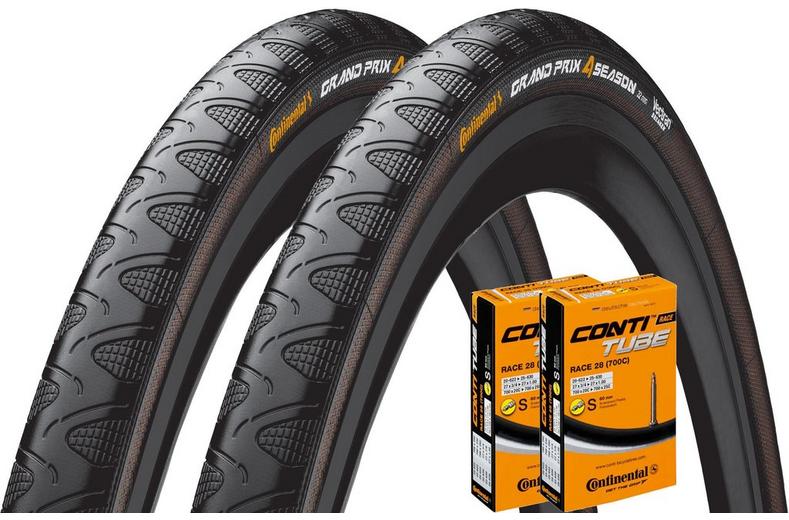 Continental GP 4-Season Tyre & Tube Bundle Continental GP 4-Season Tyre & Tube Bundle