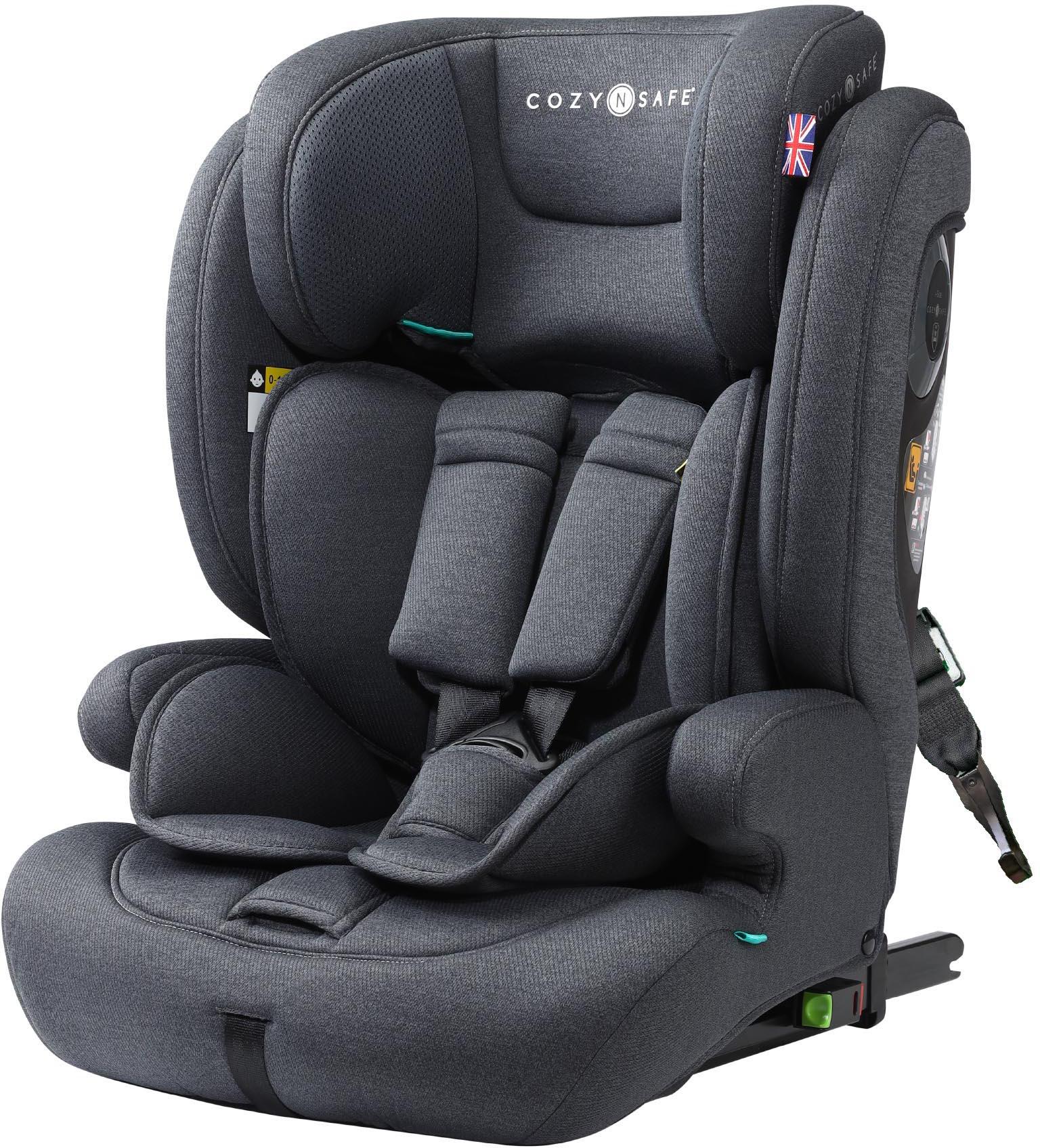 Cozy N Safe Hudson Group 1/2/3 Child Car Seat - Slate