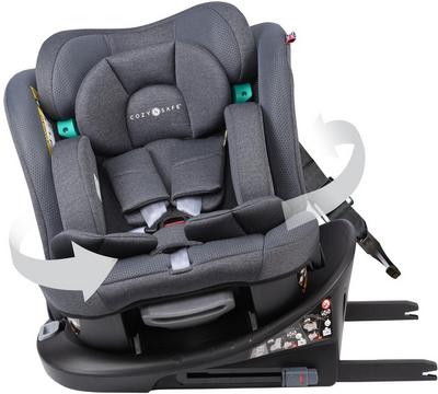 Cozy N Safe Vesta 360° Group 0+/1/2/3 i-Size Child Car Seat- Slate Cozy N Safe Vesta 360° Group 0+/1/2/3 i-Size Child Car Seat- Slate