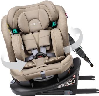 Cozy N Safe Vesta 360° Group 0+/1/2/3 i-Size Child Car Seat- Ecru