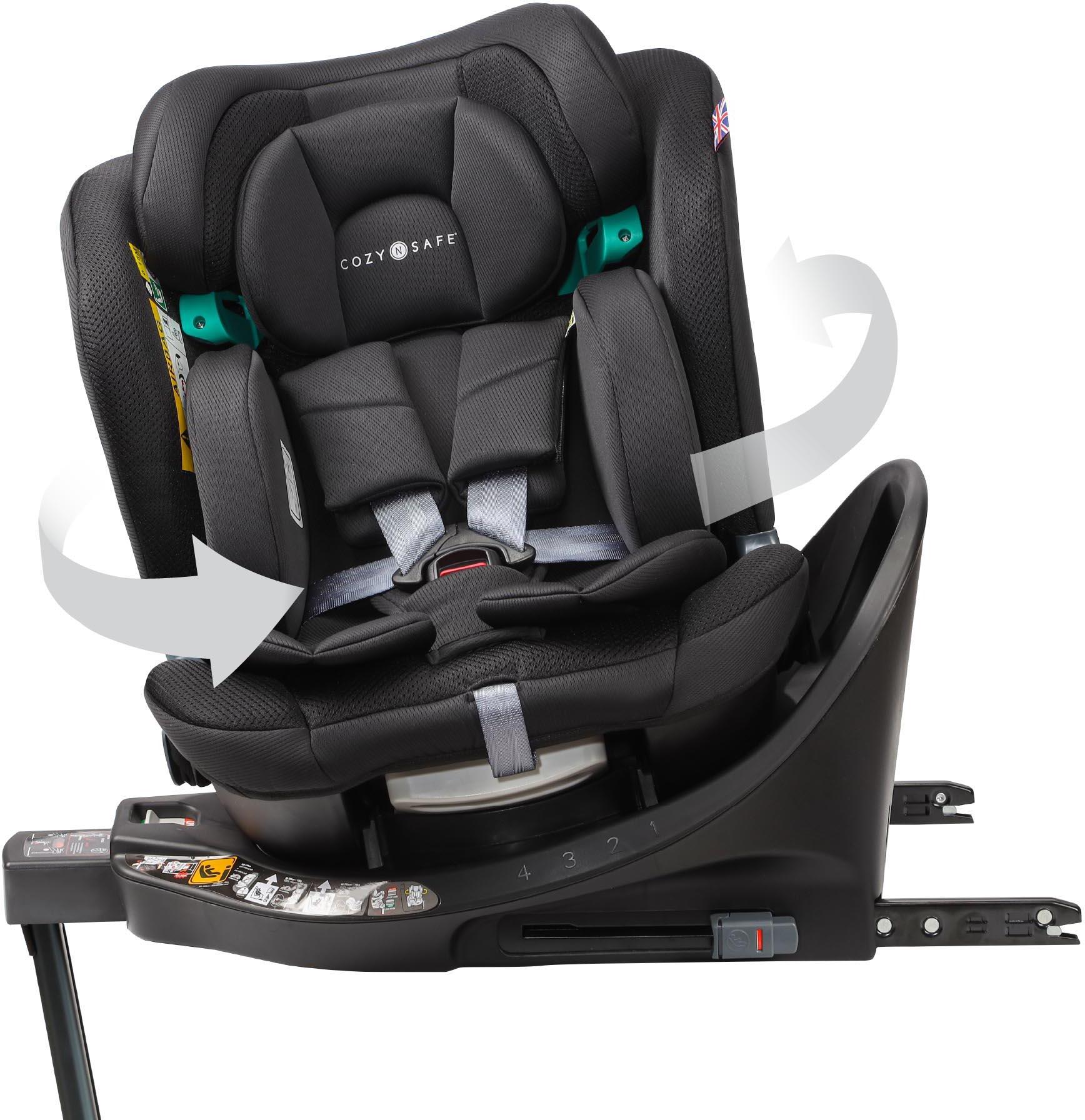 Cozy N Safe Stanford Group 0+/1/2/3 i-Size Child Car Seat - Jet