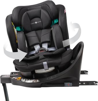 Cozy N Safe Stanford Group 0+/1/2/3 i-Size Child Car Seat - Jet