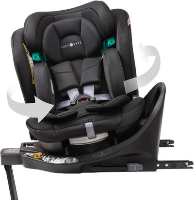 Cozy N Safe Stanford Group 0+/1/2/3 i-Size Child Car Seat - Jet Cozy N Safe Stanford Group 0+/1/2/3 i-Size Child Car Seat - Jet