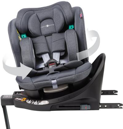 Cozy N Safe Stanford Group 0+/1/2/3 i-Size Child Car Seat - Slate Cozy N Safe Stanford Group 0+/1/2/3 i-Size Child Car Seat - Slate