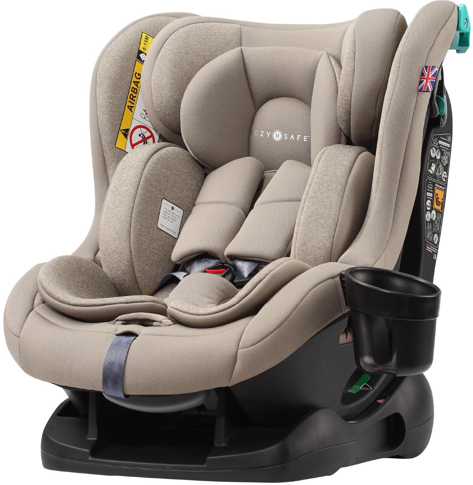 Cozy N Safe Fitzroy+ Group 0+/1/2/3 i-Size Child Car Seat - Ecru