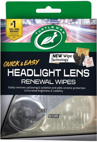 Turtle Wax Headlight Lens Renewal Wipes