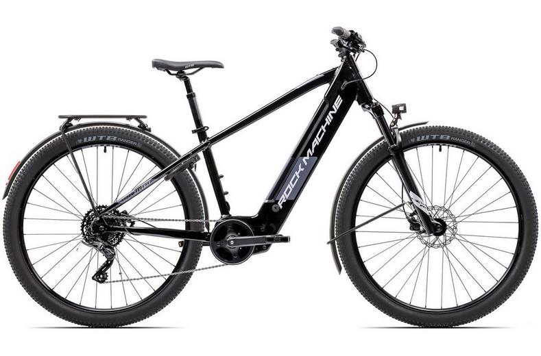 Rock Machine eStorm 70 Tour Electric Bike - Black - M, L Frames Rock Machine eStorm 70 Tour Electric Bike - Black - M, L Frames
