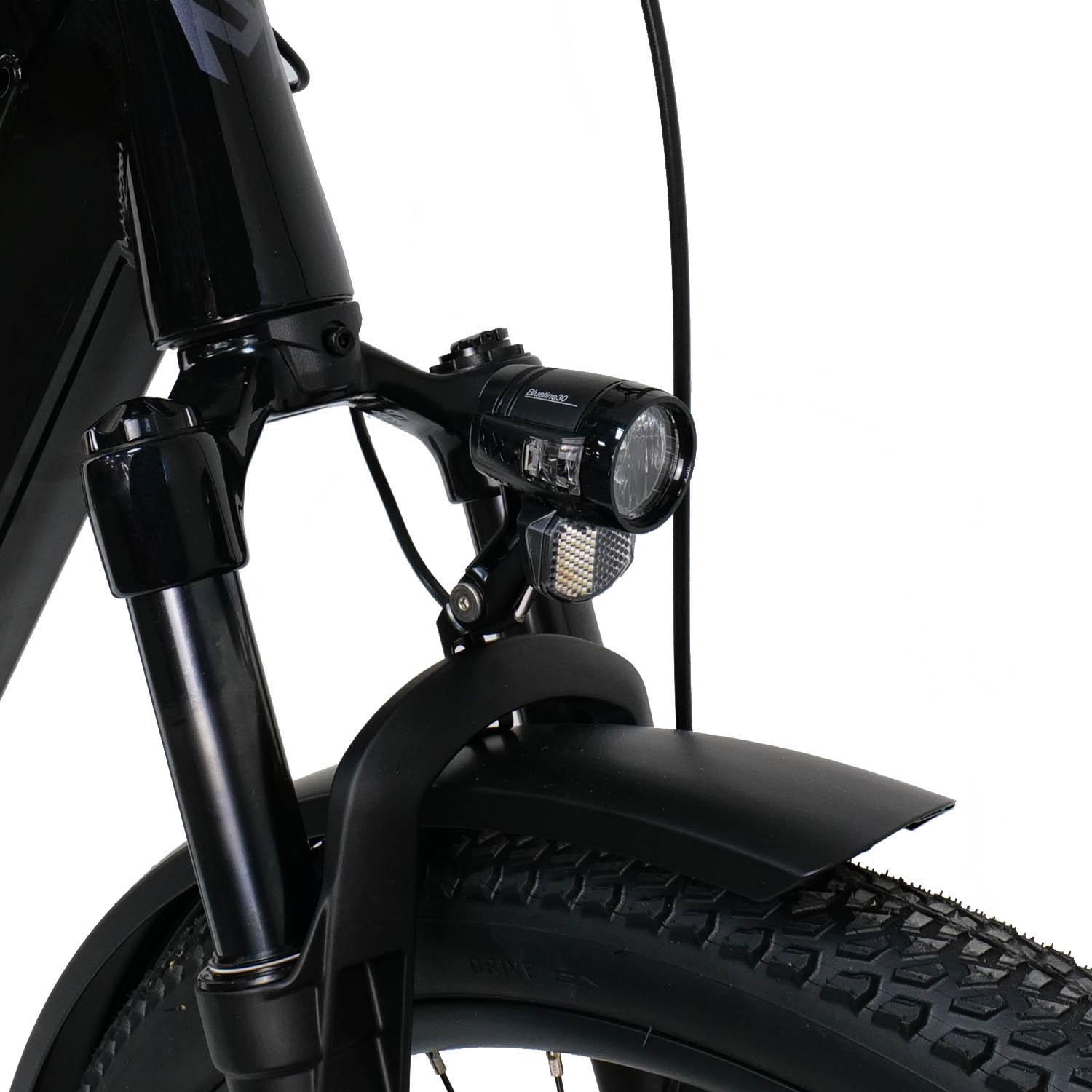 Rock Machine eStorm 70 Tour Electric Bike - Black - M, L Frames