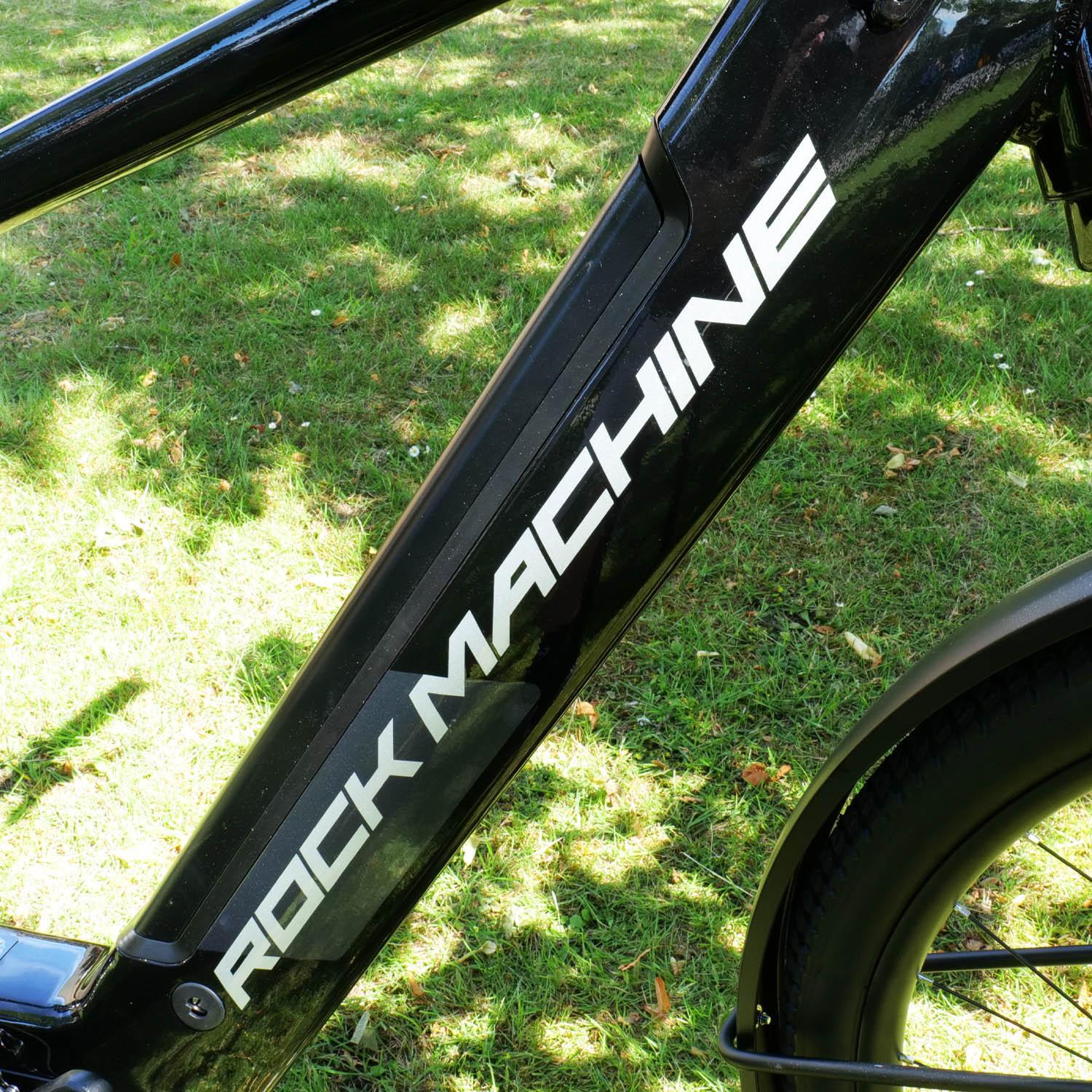 Rock Machine eStorm 70 Tour Electric Bike - Black - M, L Frames
