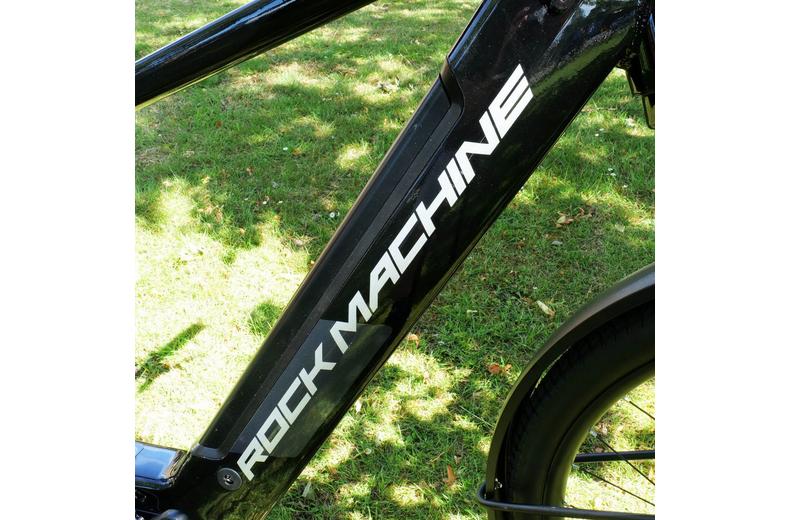 Rock Machine eStorm 70 Tour Electric Bike - Black - M, L Frames Rock Machine eStorm 70 Tour Electric Bike - Black - M, L Frames