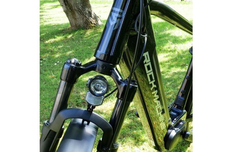 Rock Machine eStorm 70 Tour Electric Bike - Black - M, L Frames Rock Machine eStorm 70 Tour Electric Bike - Black - M, L Frames